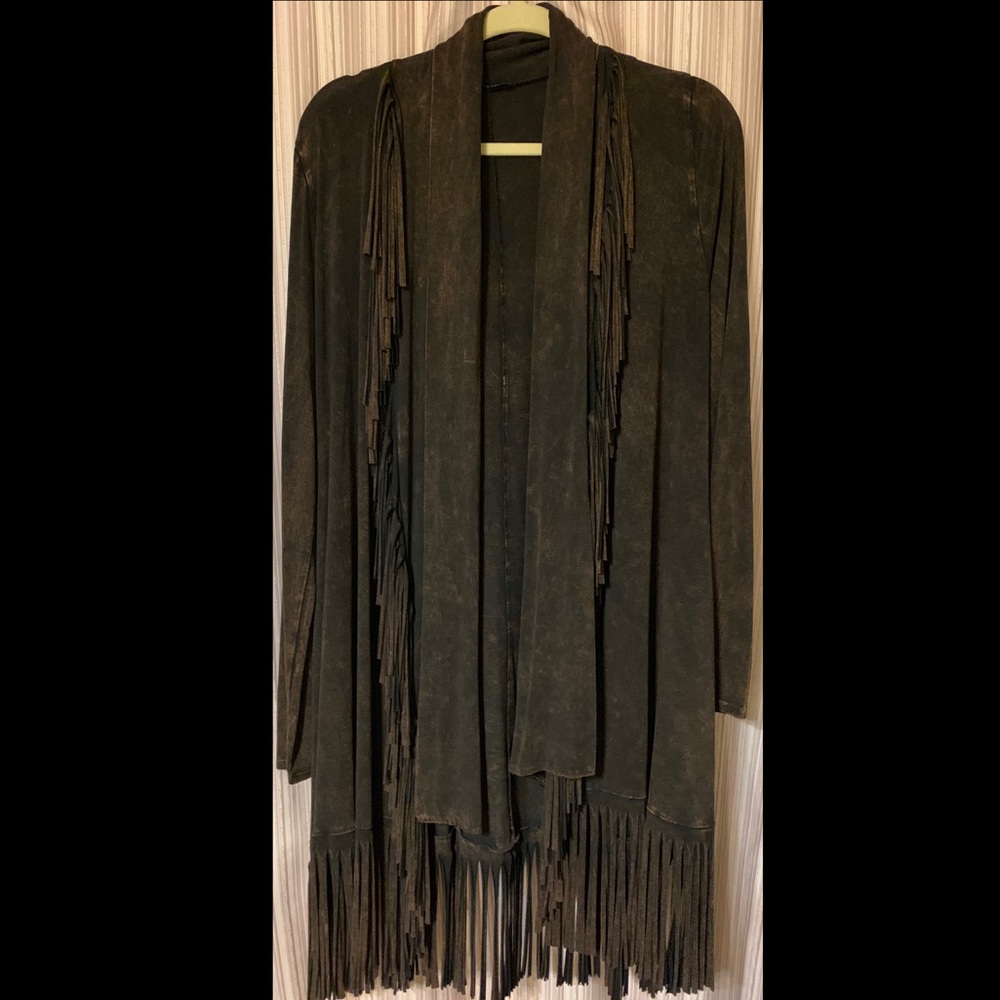 Women’s Medium Fringe Cover / Duster